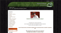 Desktop Screenshot of kraeuter-werkstatt.net